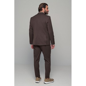 Life Style Butiken Ανδρικό Κοστούμι LS11181/136 ΚΑΦΕ