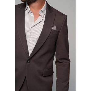 Life Style Butiken Ανδρικό Κοστούμι LS11181/136 ΚΑΦΕ