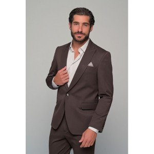 Life Style Butiken Ανδρικό Κοστούμι LS11181/136 ΚΑΦΕ