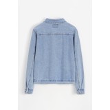 Life Style Butiken Σετ Jean παντελόνι με Jean jacket LS149631 Μπλε 6