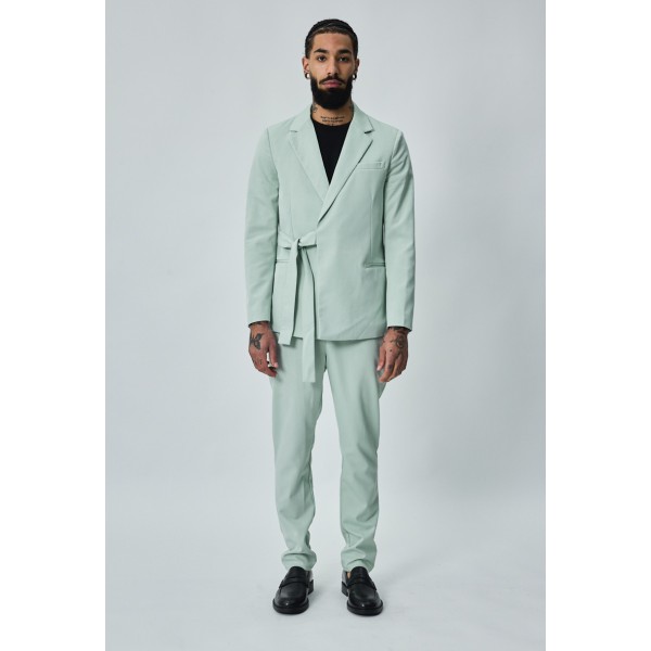 Life Style Butiken LSFSX212J3-11 Green Ανδρικό Κοστούμι Slim Fit