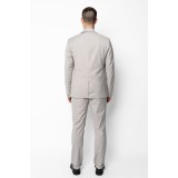 Life Style Butiken Ανδρικό Κοστούμι Slim Fit LS1FSX2125124 Γκρι 2