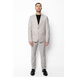 Life Style Butiken Ανδρικό Κοστούμι Slim Fit LS1FSX2125124 Γκρι 1