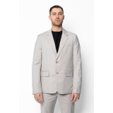 Life Style Butiken Ανδρικό Κοστούμι Slim Fit LS1FSX2125124 Γκρι 4