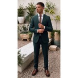 Life Style Butiken Ανδρικό κοστούμι Two-Pieces slim fit LS11020 GREEN 3