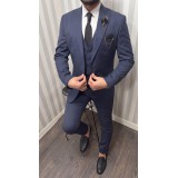 Life Style Butiken Ανδρικό Κοστούμι 3 κομμάτια με γιλέκο Slim Fit LS1801 Raf 2