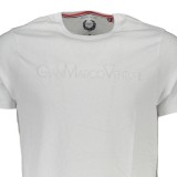 GIAN MARCO VENTURI AU00665P-CALIMERO_BIANCO_WHITE Ανδρική κοντομανικη μπλούζα 3
