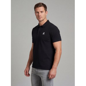 U.S Grand Polo equipment & apparel Ανδρική κοντομάνικη μπλούζα με γιακά AU02658_NE23NERO Black