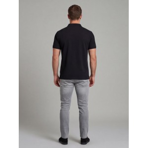 U.S Grand Polo equipment & apparel Ανδρική κοντομάνικη μπλούζα με γιακά AU02658_NE23NERO Black