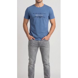 Life Style Butiken Ανδρική κοντομάνικη μπλούζα LS12631005 Ραφ