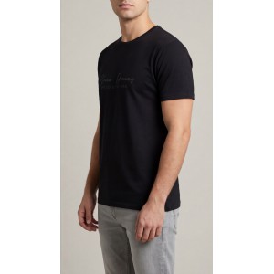 Life Style Butiken Ανδρική κοντομάνικη μπλούζα LS12631017 Black