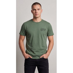 Life Style Butiken Ανδρική κοντομάνικη μπλούζα LS12631032 Μέντα