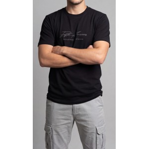 Life Style Butiken Ανδρική κοντομάνικη μπλούζα LS12631034 Black