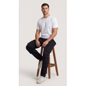 Life Style Butiken Ανδρική κοντομάνικη μπλούζα LS12631034 Λευκό