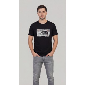 Life Style Butiken Ανδρική κοντομάνικη μπλούζα LS12631040 Black