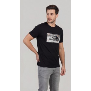 Life Style Butiken Ανδρική κοντομάνικη μπλούζα LS12631040 Black