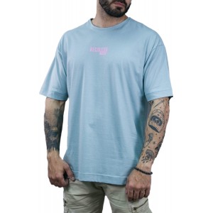 Life Style Butiken Ανδρικό κοντομάνικο μπλουζάκι OVERSIZE LS13033 MENTA