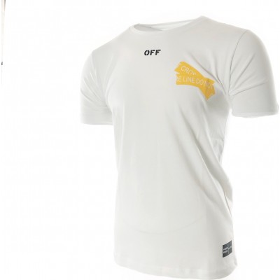 Ανδρική μπλούζα κοντομανικη PONTEROSSO 1055 ΛΕΥΚΟ