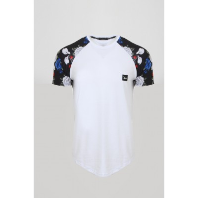 Ανδρική κοντομανικη μπλούζα ATTITUDE 87015 ΛΕΥΚΟ