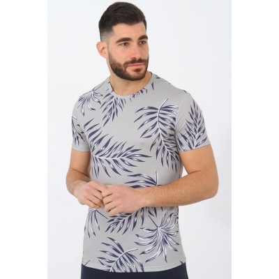 Ανδρική κοντομανικη μπλούζα ATTITUDE 87067 ΛΑΔΙ