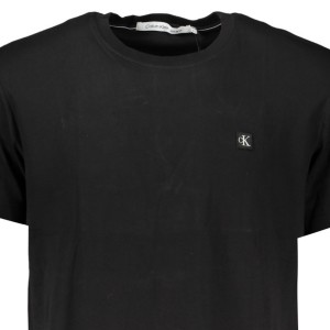 CALVIN KLEIN J30J325268_NEBEH Μαύρο Ανδρική Κοντομάνικη Μπλούζα Κανονική Γραμμή
