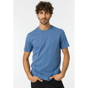 Ανδρική κοντομάνικη μπλούζα μονόχρωμη TIFFOSI 10048304 ΣΙΕΛ