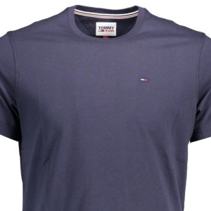 TOMMY HILFIGER DM0DM04411_0268617_BLU002 Μπλε Ανδρική κοντομανικη μπλούζα