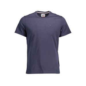 TOMMY HILFIGER DM0DM04411_0268617_BLU002 Μπλε Ανδρική κοντομανικη μπλούζα