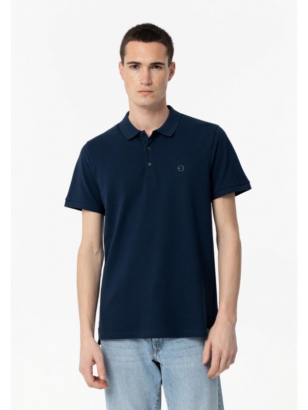 Life Style Butiken LS10054411_793 Navy Ανδρικό Polo με γιακά Κανονική Εφαρμογή