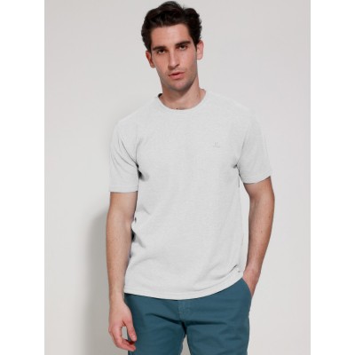 Tresor 207018 Λευκό Ανδρική κοντομάνικη μπλούζα Άνετη Εφαρμογή