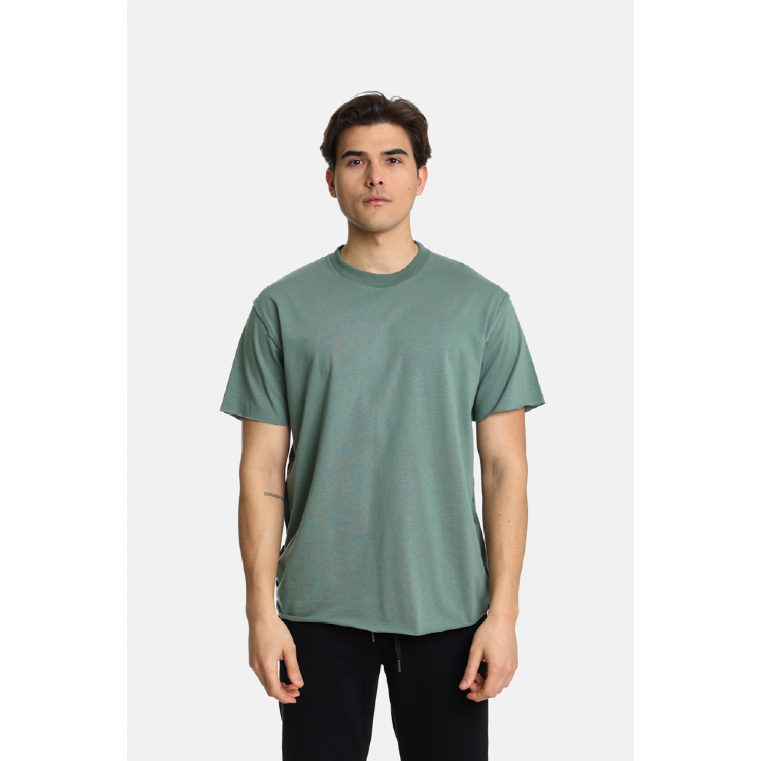 Paco & Co 2431057 Μέντα Ανδρική Μπλούζα Κοντομάνικη  Κανονική Γραμμή