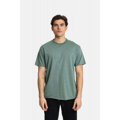 Paco & Co 2431057 Μέντα Ανδρική Μπλούζα Κοντομάνικη  Κανονική Γραμμή