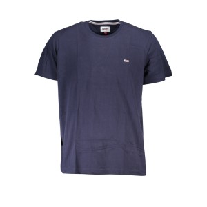 TOMMY HILFIGER DM0DM09598_BLC87 Μπλε Ανδρική κοντομανικη μπλούζα Κανονική Εφαρμογή