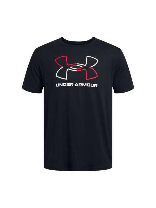 Under Armour Ανδρικό Μπλουζάκι Κοντομάνικο Κανονική Εφαρμογή 1382915 Black