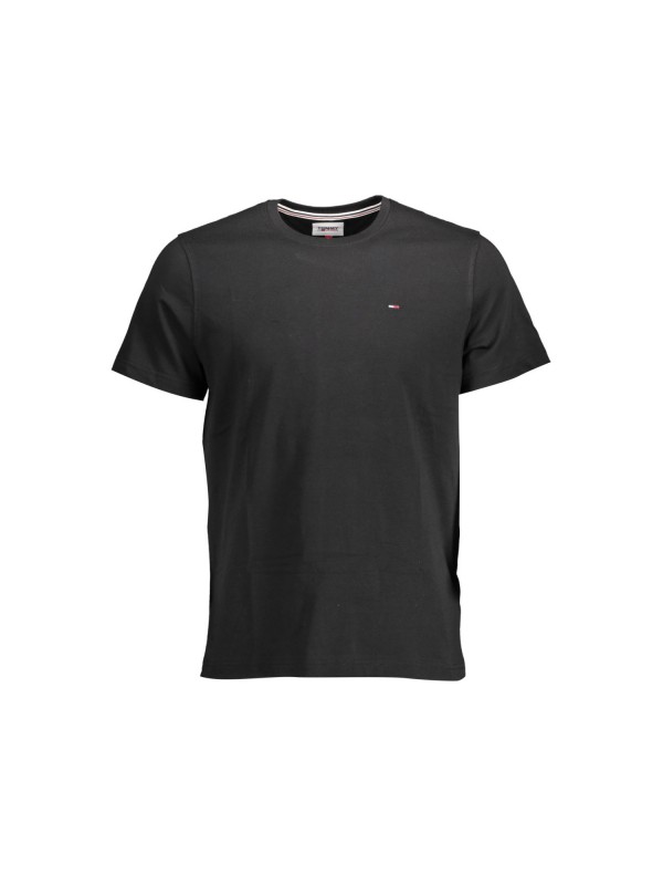 TOMMY HILFIGER Ανδρική κοντομάνικη μπλούζα Κανονική Εφαρμογή DM0DM04411_NERO_078 Black