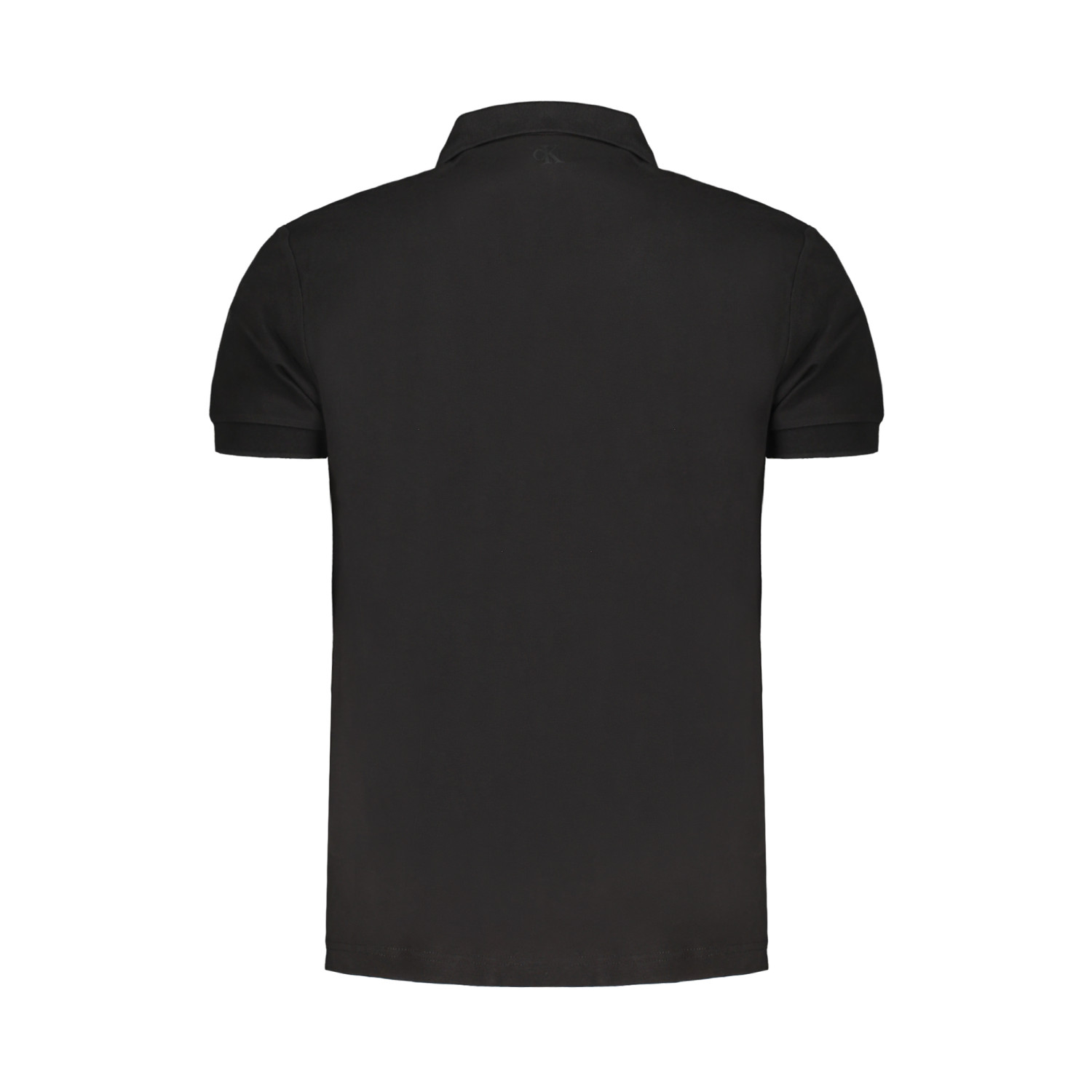 CALVIN KLEIN J30J325432_NEBEH Black Ανδρική Polo Κοντομάνικη Με Γιακά Κανονική Εφαρμογή