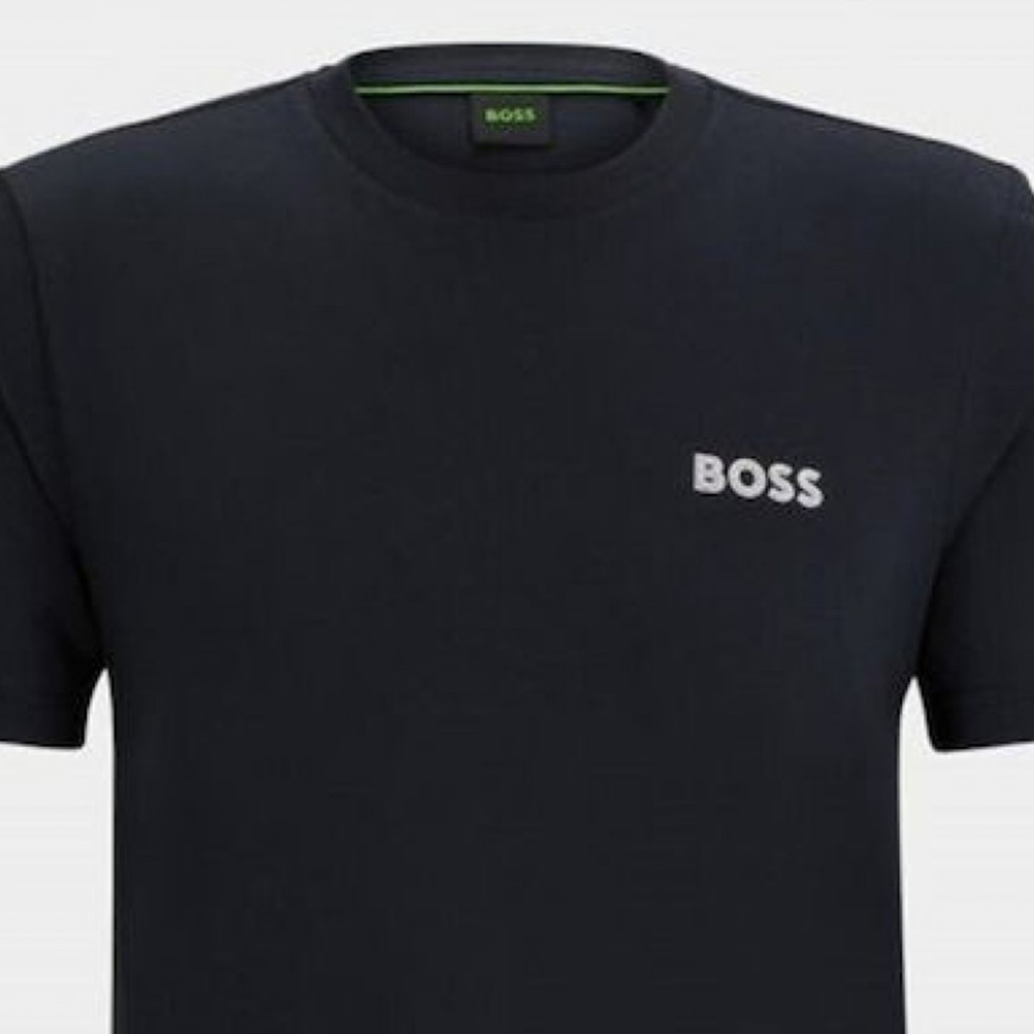 Hugo Boss 50515620 Black Ανδρική κοντομάνικη μπλούζα Κανονική Εφαρμογή