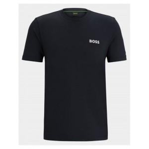 Hugo Boss 50515620 Black Ανδρική κοντομάνικη μπλούζα Κανονική Εφαρμογή