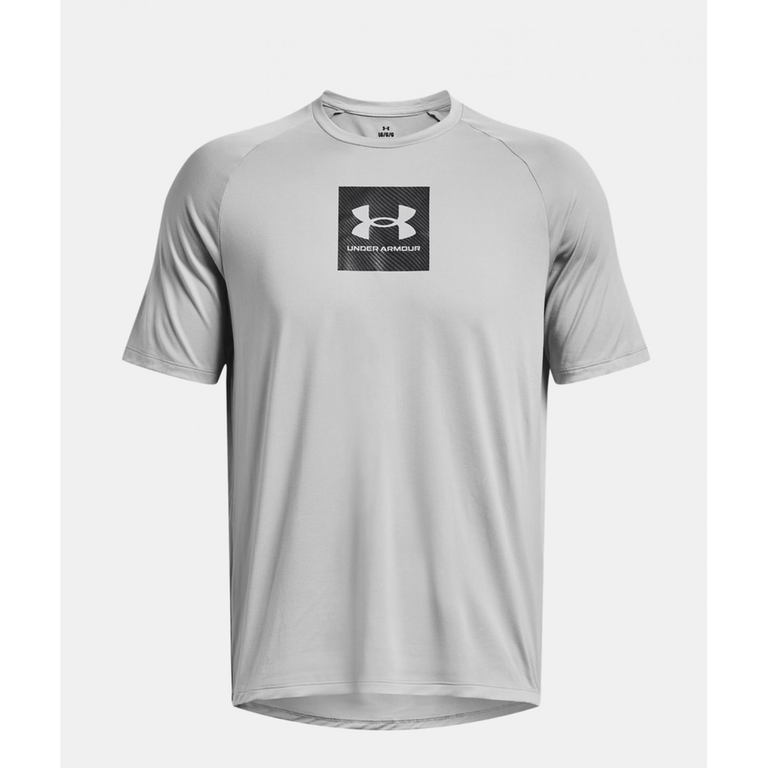Under Armour Ανδρικό Μπλουζάκι Κοντομάνικο Κανονική Εφαρμογή 1380785 Γκρι