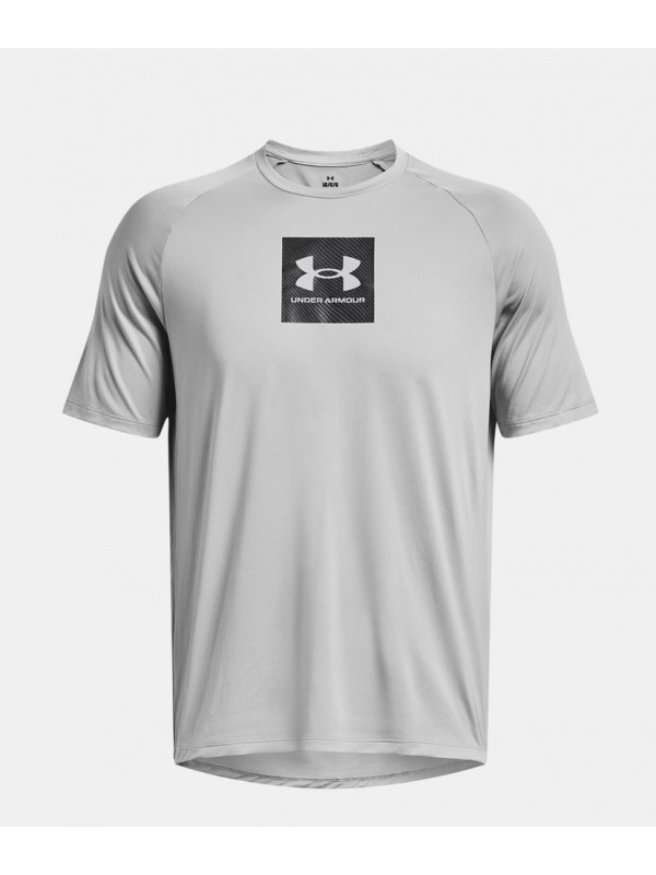 Under Armour Ανδρικό Μπλουζάκι Κοντομάνικο Κανονική Εφαρμογή 1380785 Γκρι
