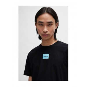 Hugo Boss 50447978 Black Ανδρική κοντομάνικη μπλούζα Κανονική Εφαρμογή