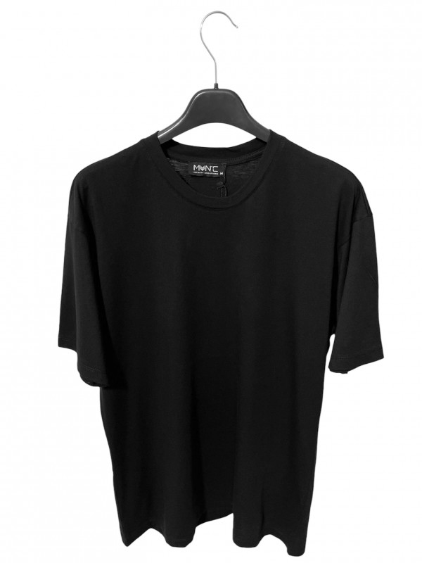 Life Style Butiken LS5473 Black Ανδρική κοντομάνικη μπλούζα Άνετη Εφαρμογή