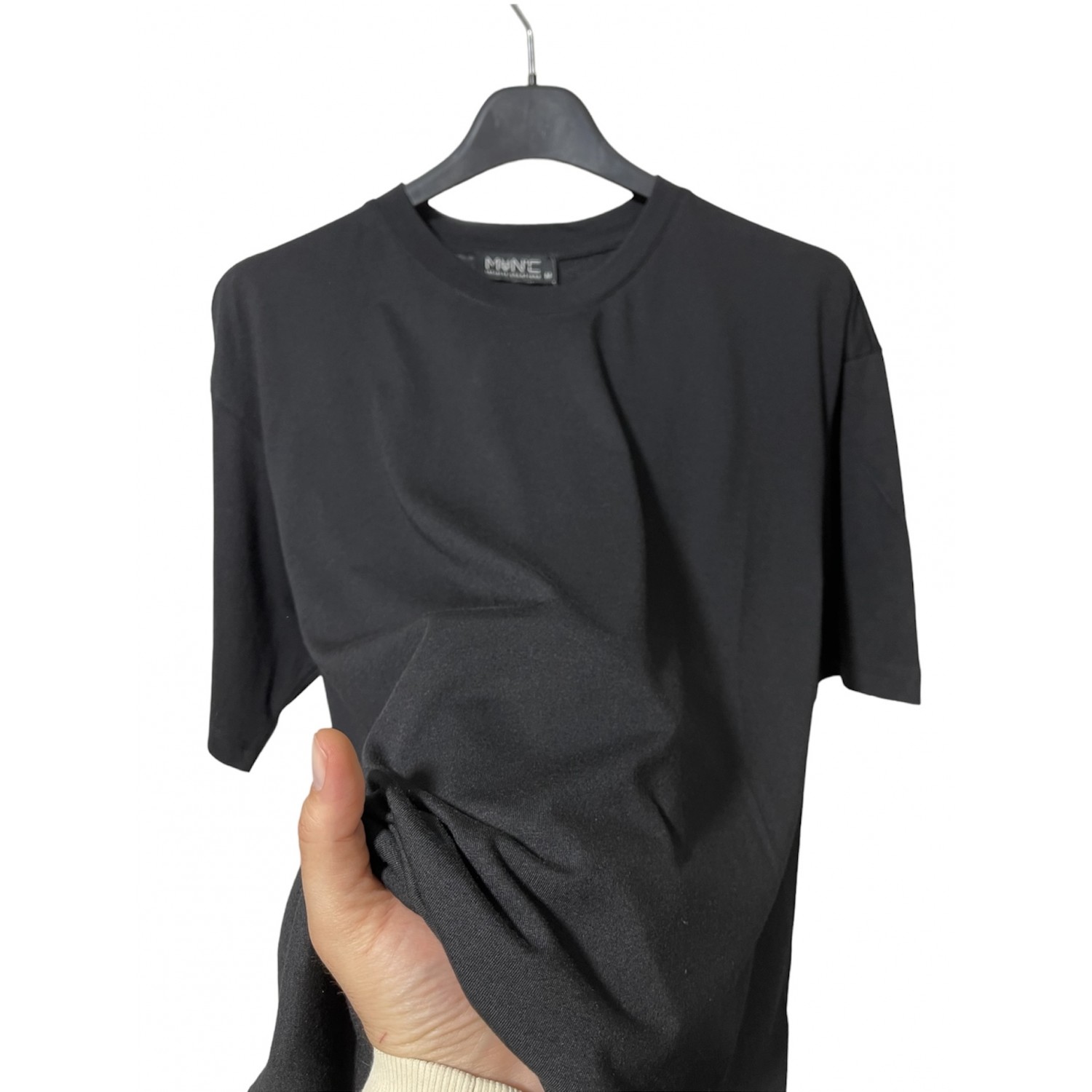 Life Style Butiken LS5473 Black Ανδρική κοντομάνικη μπλούζα Άνετη Εφαρμογή