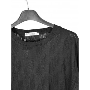 Life Style Butiken LS8016 Black Ανδρική κοντομάνικη μπλούζα 3/4 Μανίκι Κανονική Εφαρμογή