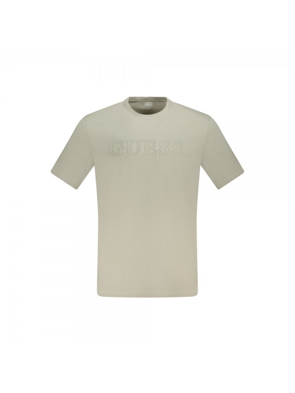 Guess Jeans  Ανδρική κοντομάνικη μπλούζα Z2YI11J1314_BEG9J5 Beige