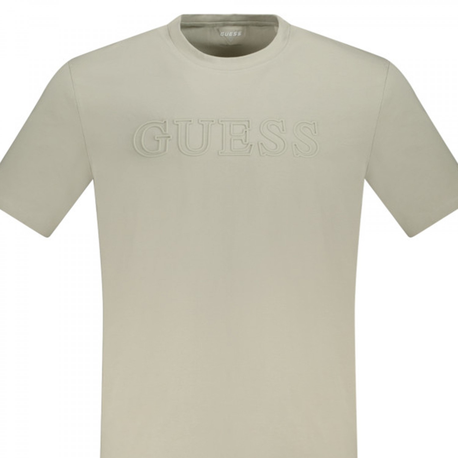 Guess Jeans  Ανδρική κοντομάνικη μπλούζα Z2YI11J1314_BEG9J5 Beige