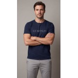 Life Style Butiken Ανδρική κοντομάνικη μπλούζα LS12631018 Navy 2