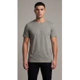 Life Style Butiken Ανδρική κοντομάνικη μπλούζα LS12631034 Γκρι 2