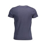TOMMY HILFIGER DM0DM04411_0268617_BLU002 Μπλε Ανδρική κοντομανικη μπλούζα 2
