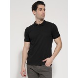 Life Style Butiken LS207050 Black Ανδρικό Κοντομάνικο Μπλουζάκι Polo Με Γιακά Κανονική Εφαρμογή 4